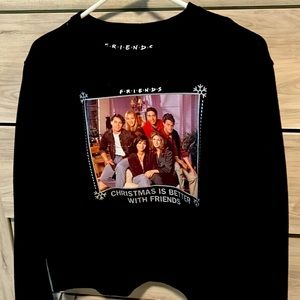 friends cropped sweatshirt